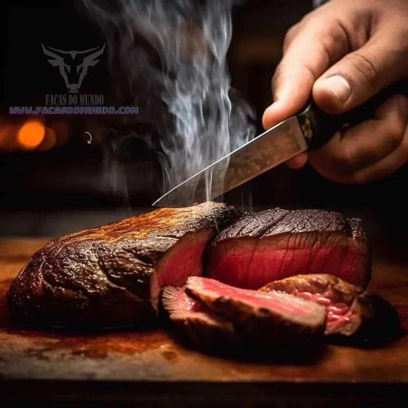 Picanha Grelhada com Sal Grosso - Facas do Mundo